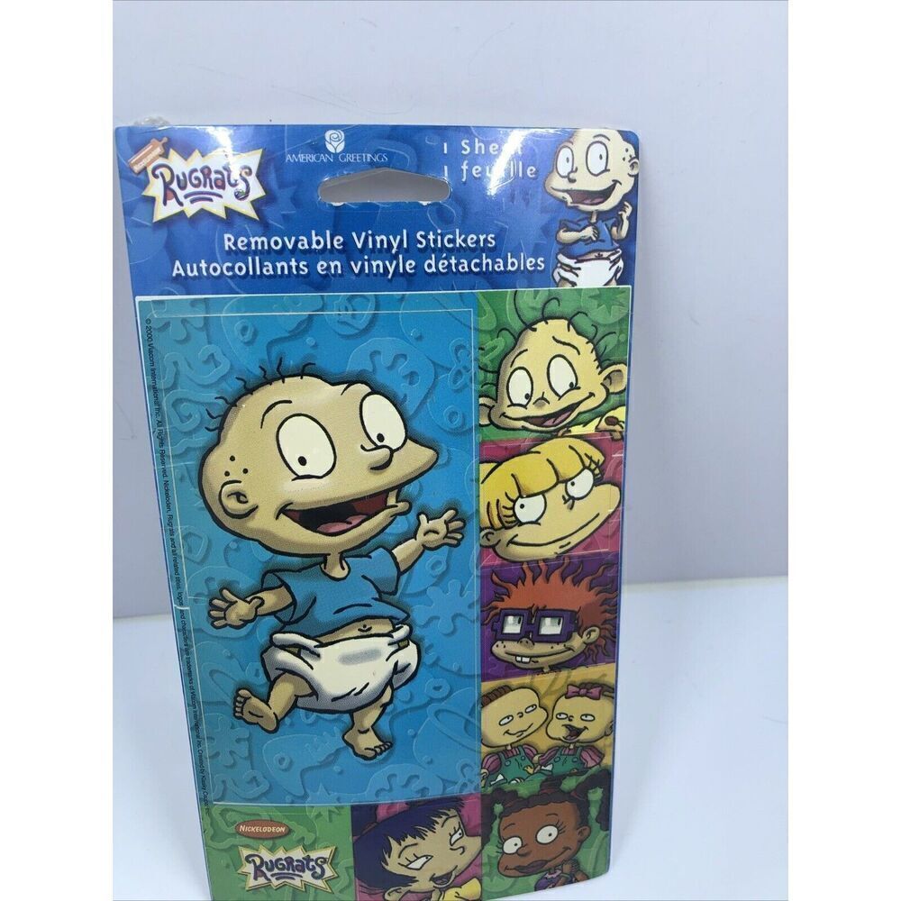 Nickelodeon Rug Rat Stickers, Removable Vinyl Stickers. Tommy, Chuckie, & More